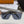 SQUARE SUNGLASS 581372 IN GOLD METAL GREY LENSES