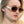 TRIOMPHE SUNGLASS 512998 IN GOLD METAL BROWN LENSES