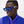 RECTANGLE SUNGLASSES 575847 IN BLUE MIX MULTICOLOR ACETATE