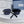 SQUARE FRAME SUNGLASSES 576906 IN METAL