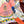 Carré Harnais De Cœur Scarf 90 CM In Pink Colorful Silk 306471