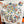 Planifleurs Scarf 90 CM White Colorful Silk 404030