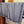 LV Long Scarf 140cm Navy Blue Cashmere 967311
