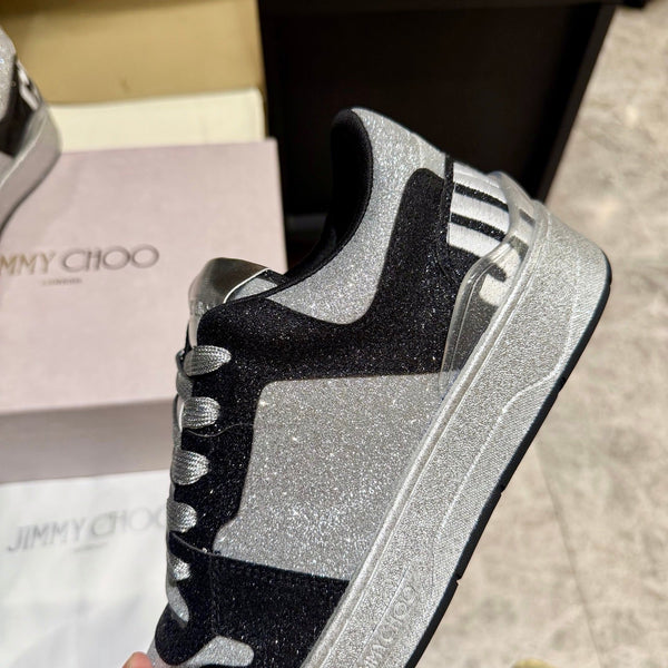 Jimmy Florent Sneaker Black Grey Glitter 715037