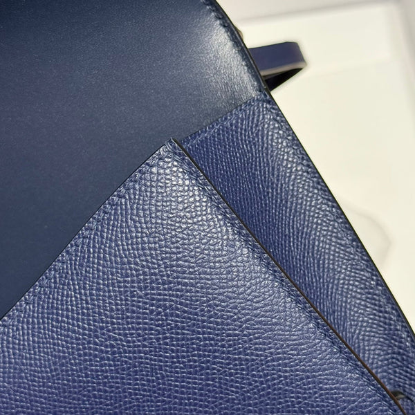 HM Constance Elan 24 Midnight Blue Epsom Gold Hardware 237340