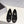 CC 26s Round Toe Mary Jane Shoes Black Suede 937759