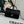 24c mini flap bag 20cm with top handle black calfskin silver hardware