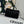 24c mini flap bag 20cm with top handle black calfskin silver hardware
