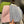 SCARF 180 CM IN LIGHT PINK WOOL 405524