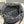 CC 22 Bag Gray Black Camellia Pattern Demin Silver Hardware 243625
