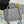 CC 25P Vanity Case 17cm Light Gray Leather Silver Hardware 243466