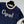 CC Round neck T-shirt Navy Blue Cotton