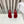 Loewe 25 Petal Slingback Red Mesh Sheepskin