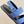 HM GENIUS SANDAL COBALT CALFSKIN