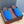 LP TOMORI SABOT MULES LAPIS SUEDE