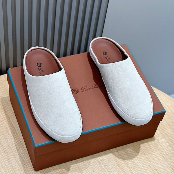 LP TOMORI SABOT MULES CLOUD SUEDE