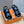 HM ELECTRIC SANDAL BLACK AND WHITE CALFSKIN