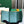 SAINT-GABRIEL WALLET 12 IN GREEN CALFSKIN AND GOYARDINE CANVAS
