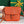 GRAND BLEU 16 IN ORANGE GOYARDINE CANVAS AND LAMBSKIN