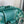 BOSTON 50 BAG IN GREEN GOYARDINE CANVAS AND CALFSKIN TRIM