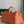 BOSTON 50 BAG IN ORANGE GOYARDINE CANVAS AND CALFSKIN TRIM