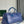 BOSTON 50 BAG IN SAPPHIRE BLUE GOYARDINE CANVAS AND CALFSKIN TRIM