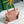 Anjou Mini Bag 20cm Pink Canvas Chevroches Calfskin