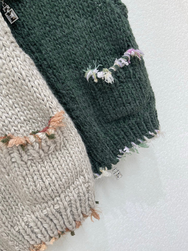 CC 26s Vest Cable Knit Cashmere 430452