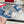 Viv 25 Slidy Slippers Blue PVC Silk Cowhide 259285