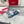 Viv 25 Slidy Slippers Blue PVC Silk Cowhide 259285