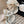 mule sandal bow flower white calfskin