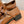 Miu Loafers T-Strap Tabacco Color Cowhide