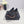 CC 26s Camellia Polka Dot Platform Shoes Black Whie Horsehair 104254