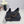 CC 26s Camellia Polka Dot Platform Shoes Black Whie Horsehair 104254