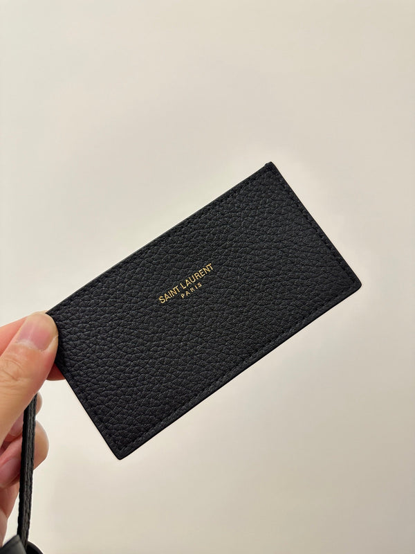 le 5a7 baby 15cm black grained leather