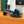 0ran 45 sandal dark green velvet goatskin
