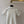 CC Collared Short-Sleeved Cardigan White Cotton Silk 394827