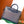 CISALPIN DOCUMENT CASE 39 IN NAVY BLUE GOYARDINE CANVAS AND CALFSKIN