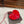 LE COEUR BAG 21 IN CANDY RED PATENT CALFSKIN ATTACHED STRASS