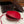 LE COEUR BAG 21 IN CLASSIC RED CALFSKIN WITH STUDDED HEART