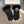 GLOVES IN BLACK WOOL WITH RABBIT FUR 439141