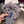 GLOVES IN DOLPHIN GRAY WOOL AND RABBIT FUR 441838