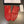 TOUCHSCREEN GLOVES IN RED LAMBSKIN AND FABRIC LINING 463860