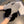 GLOVES IN DOVE GRAY WOOL WITH LARGE BLACK BOW 464994
