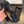 TOUCHSCREEN GLOVES WITH BOW IN BLACK LAMBSKIN 467968