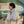 BBR Classic Embroidered Scarf 185CM Light Blue Cashmere 292813