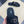 CD SYMBOL SLIDE CUT SANDAL BLACK CALSKIN