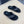 CD ALIDAS FLIP-FLOPS BLACK AND WHITE JACQUARD