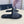 CD SLIDE ALIDAS SLIPPER BLACK AND WHITE JACQUARD
