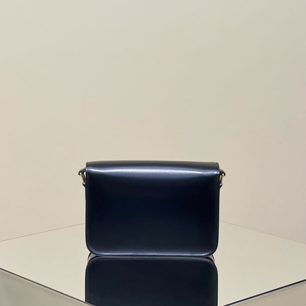 MINI CLAUDE 22 SHINY CALFSKIN BLACK